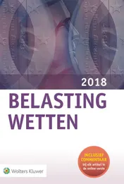 Omslag van Belastingwetten 2018
