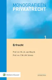 Omslag van Erfrecht