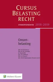 Omslag van Omzetbelasting 2018-2019