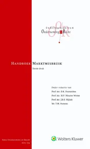 Omslag van Handboek Marktmisbruik