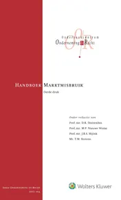 Omslag van Handboek Marktmisbruik