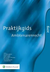 Omslag van Praktijkgids Ambtenarenrecht 2019