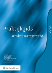 Omslag van Praktijkgids Ambtenarenrecht 2019