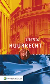Omslag van Huurrecht memo 2018/2019