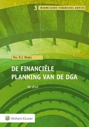 Omslag van De financiële planning van de dga