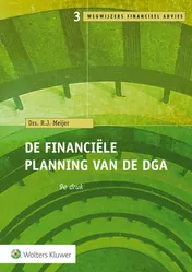 Omslag van De financiële planning van de dga