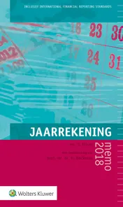 Omslag van Jaarrekeningmemo 2018