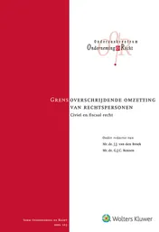 Omslag van Grensoverschrijdende omzetting van rechtspersonen