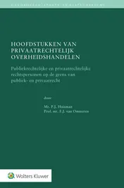 Omslag van Hoofdstukken van privaatrechtelijk overheidshandelen