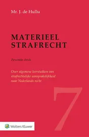 Omslag van Materieel strafrecht