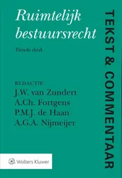 Omslag van Tekst & Commentaar Ruimtelijk bestuursrecht