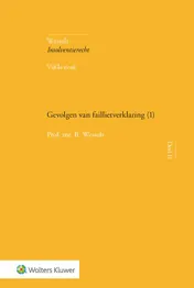 Omslag van Gevolgen van faillietverklaring (1)