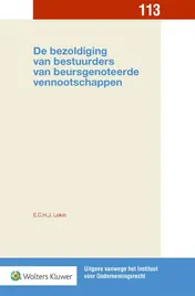 Omslag van De bezoldiging van bestuurders van beursgenoteerde vennootschappen