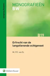 Omslag van Erfrecht van de langstlevende echtgenoot