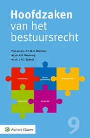 Omslag van Hoofdzaken van het bestuursrecht