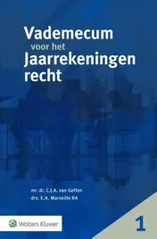 Omslag van Vademecum voor het jaarrekeningenrecht