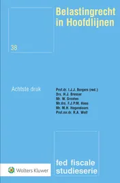 Omslag van Belastingrecht in Hoofdlijnen