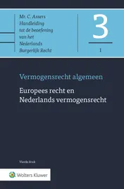 Omslag van Europees recht en Nederlands vermogensrecht