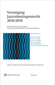 Omslag van Vereniging Jaarrekeningenrecht 2016-2018