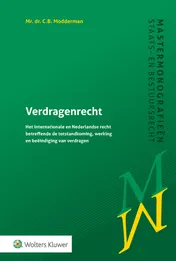 Omslag van Verdragenrecht