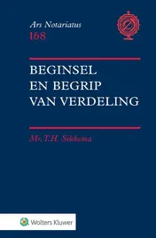Omslag van Beginsel en begrip van verdeling