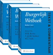 Omslag van Burgerlijk Wetboek set van 3