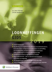 Omslag van Loonheffingengids 2019
