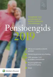 Omslag van Pensioengids 2019