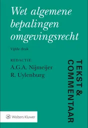 Omslag van Wet algemene bepalingen omgevingsrecht