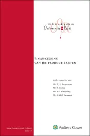 Omslag van Financiering van de productieketen