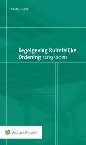 Omslag van Tekstuitgave Regelgeving Ruimtelijke Ordening 2019/2020