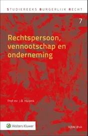 Omslag van Rechtspersoon, vennootschap en onderneming