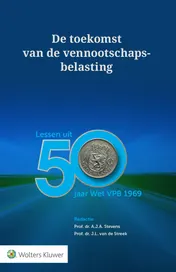 Omslag van De toekomst van de vennootschapsbelasting