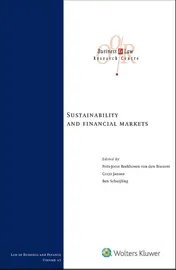 Omslag van Sustainability and financial markets