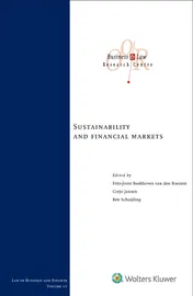 Omslag van Sustainability and financial markets