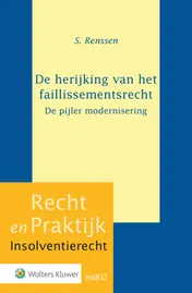 Omslag van De herijking van het faillissementsrecht