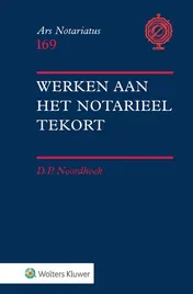 Omslag van Werken aan het notarieel tekort