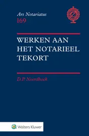 Omslag van Werken aan het notarieel tekort
