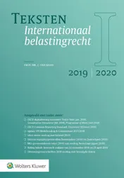 Omslag van Teksten Internationaal belastingrecht 2019/2020