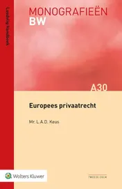 Omslag van Europees Privaatrecht