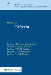 Omslag van Handboek Erfrecht