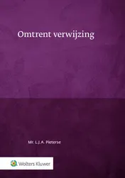 Omslag van Omtrent verwijzing