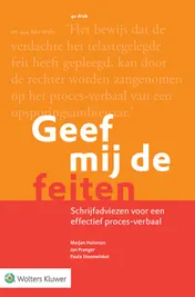 Omslag van Geef mij de feiten