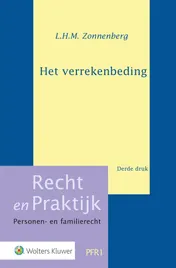 Omslag van Het verrekenbeding
