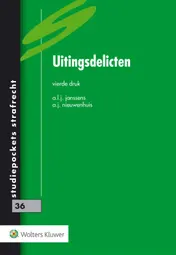 Omslag van Uitingsdelicten