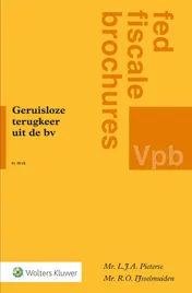 Omslag van Geruisloze terugkeer uit de bv