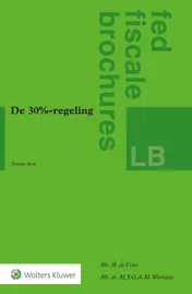 Omslag van De 30% - regeling