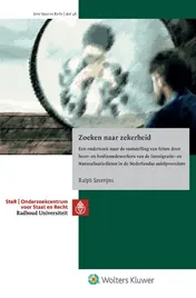 Omslag van Zoeken naar zekerheid