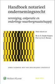 Omslag van Handboek notarieel ondernemingsrecht