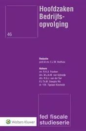 Omslag van Hoofdzaken Bedrijfsopvolging